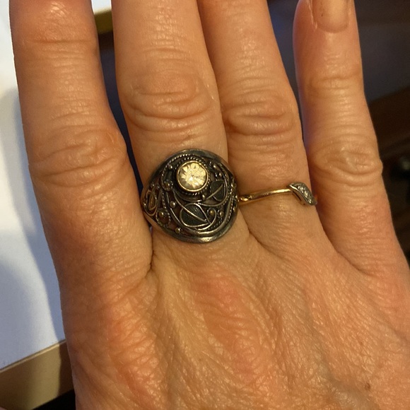 Sterling silver ring - Picture 4 of 4